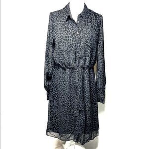 Kirna Zabete for Target black/ gray leopard dress